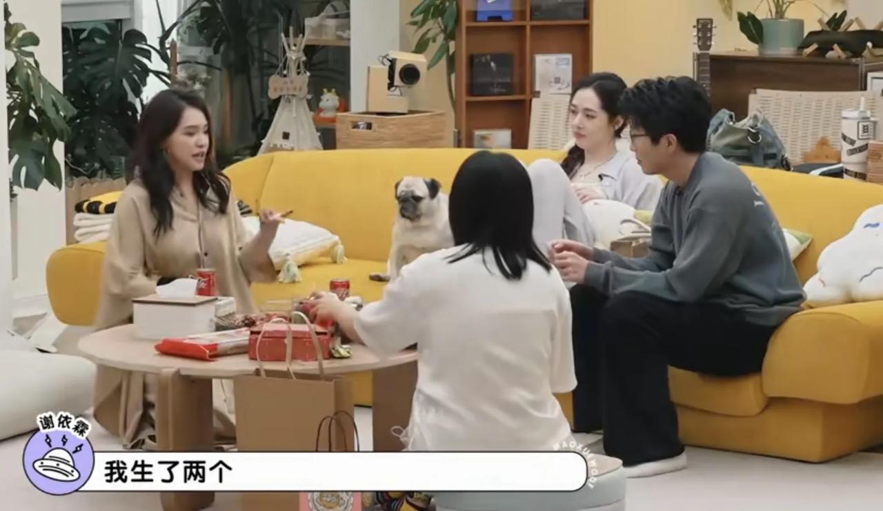 謝依霖：生了倆娃，原本想生四個叫平安喜樂