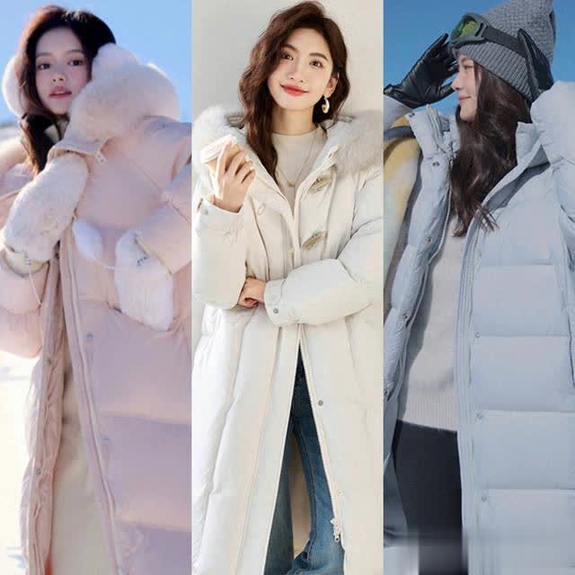 買羽絨服別只選黑色！白紫藍(lán)粉顯白又有氣質(zhì)