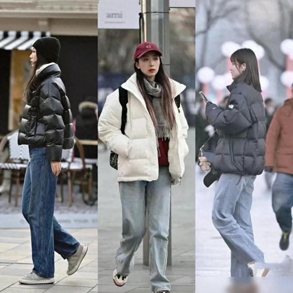 還是北京街拍最高級(jí)，時(shí)髦大方羽絨服穿搭模板照搬就行！ 