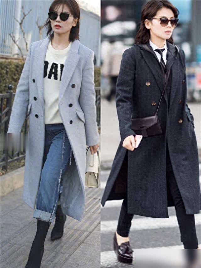 穿大衣別配絲襪打底褲，學(xué)劉濤這樣穿優(yōu)雅得體