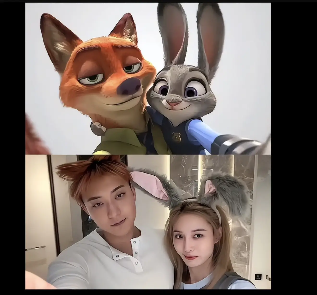 徐艺洋黄子韬游玩，夫妻温暖同框，幸福感十足！