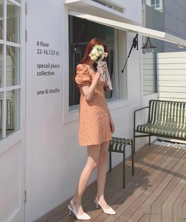 小个子必看！今年夏天超火的桔梗裙，优雅显高又显瘦