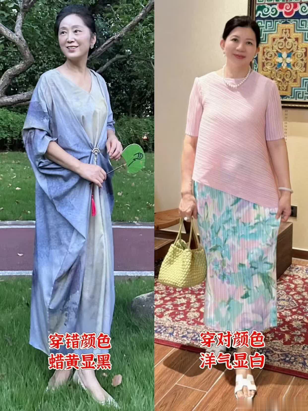 必看！五六十岁女人穿哪4种“富贵色”，高级洋气还显年轻？